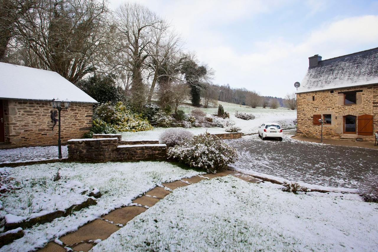 Stone Cottage With Modern Cosy Interior Near To Josselin Perfect Retreat For Writers Or Star Gazers Guegon Exterior photo